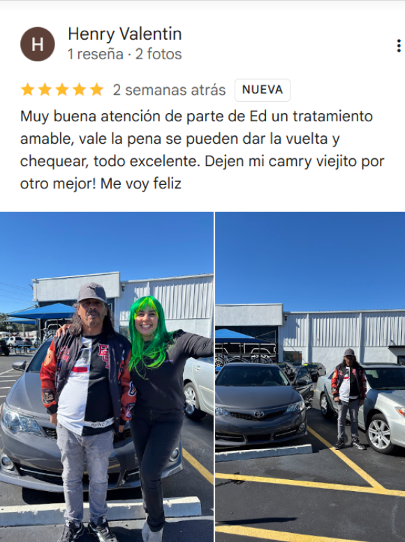 Testimonio real de cliente 3